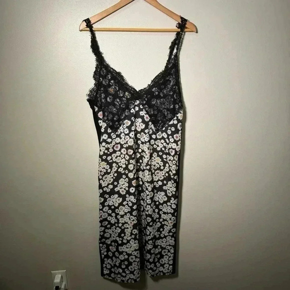 Zara daisy floral slip lace dress S - Picture 3 of 6
